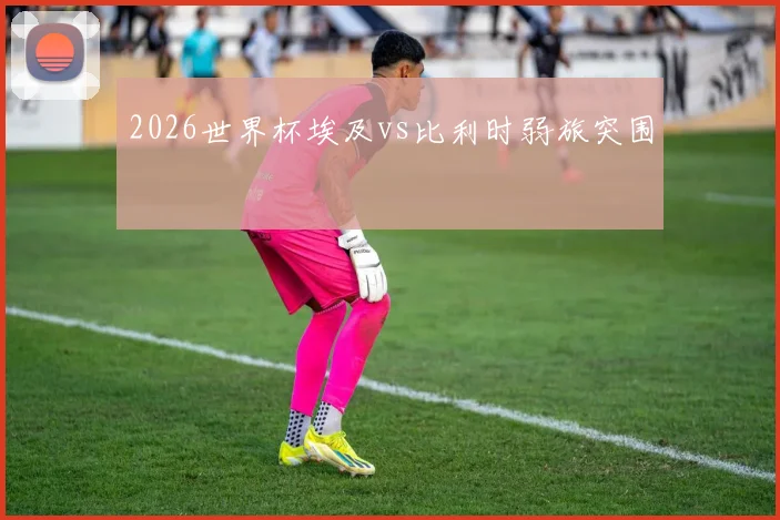 2026世界杯埃及vs比利时弱旅突围